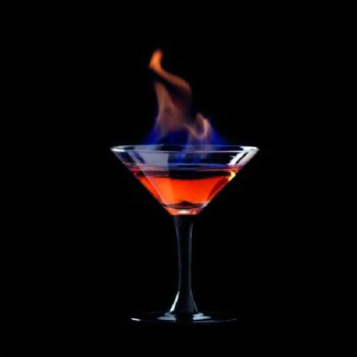 Cocktail Flaming Lamborghini